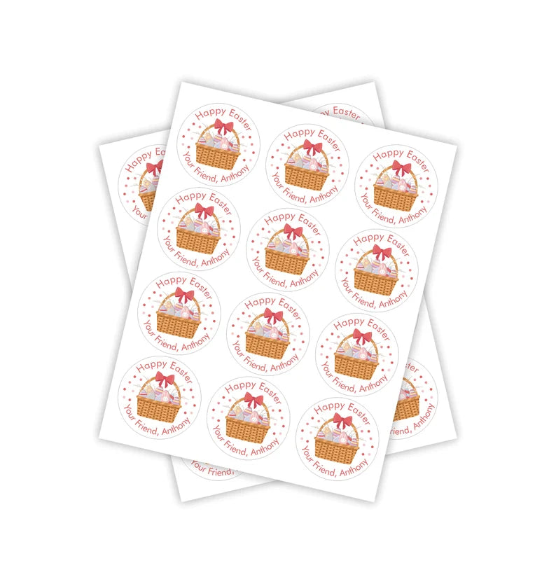 Custom Easter Bunny 2023 Stickers