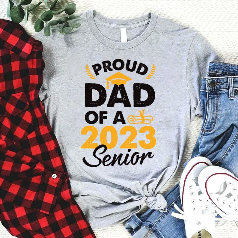 Proud Mom Dad Class of 2023 Graduate Personalized Shirt