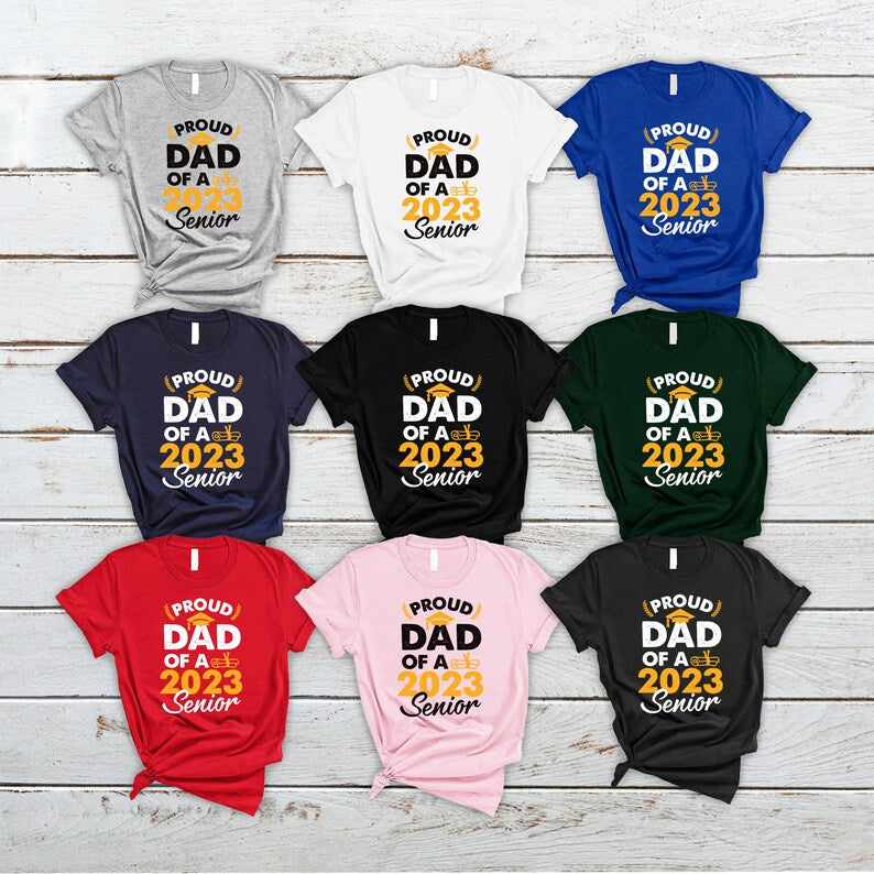 Proud Mom Dad Class of 2023 Graduate Personalized Shirt