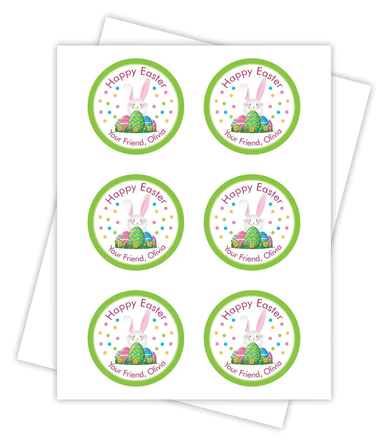 Custom Easter Bunny 2024 Stickers