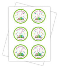 Custom Easter Bunny 2023 Stickers