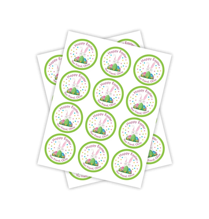 Custom Easter Bunny 2023 Stickers