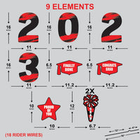 Graduation 2023 Yard Sign Letters