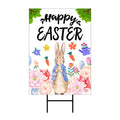 Happy Easter 2024 Yard Sign Cutout