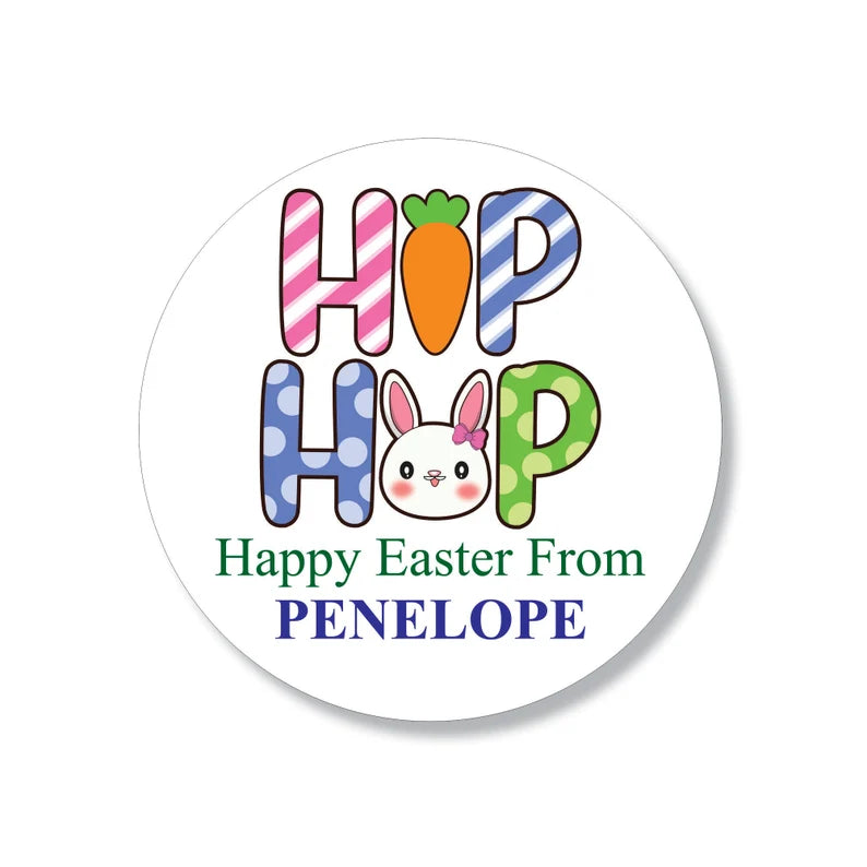 Custom Easter Bunny 2024 Stickers