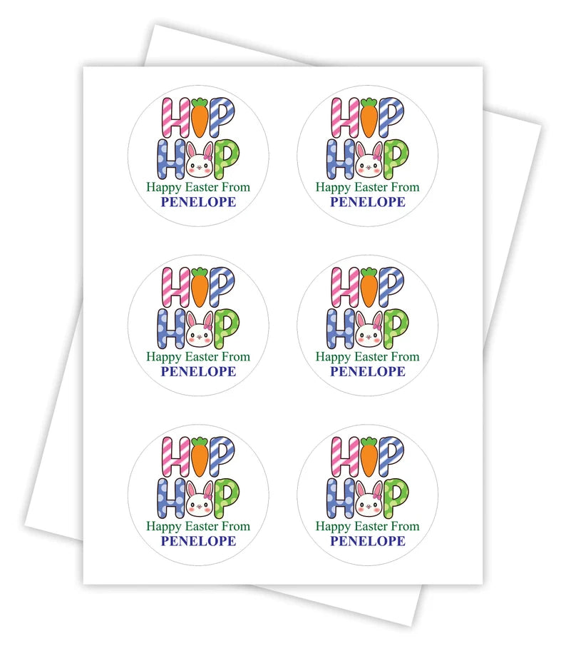 Custom Easter Bunny 2024 Stickers