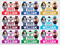 Personalized Graduation 2023 Photo Yard Sign