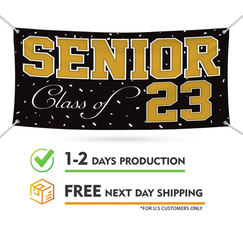 Senior Graduation 2023 Banner Sign