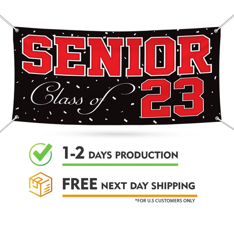 Senior Graduation 2023 Banner Sign