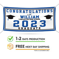 Graduation 2023 Personalized Banner Sign