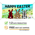 Happy Easter Day 2024 Banner Sign
