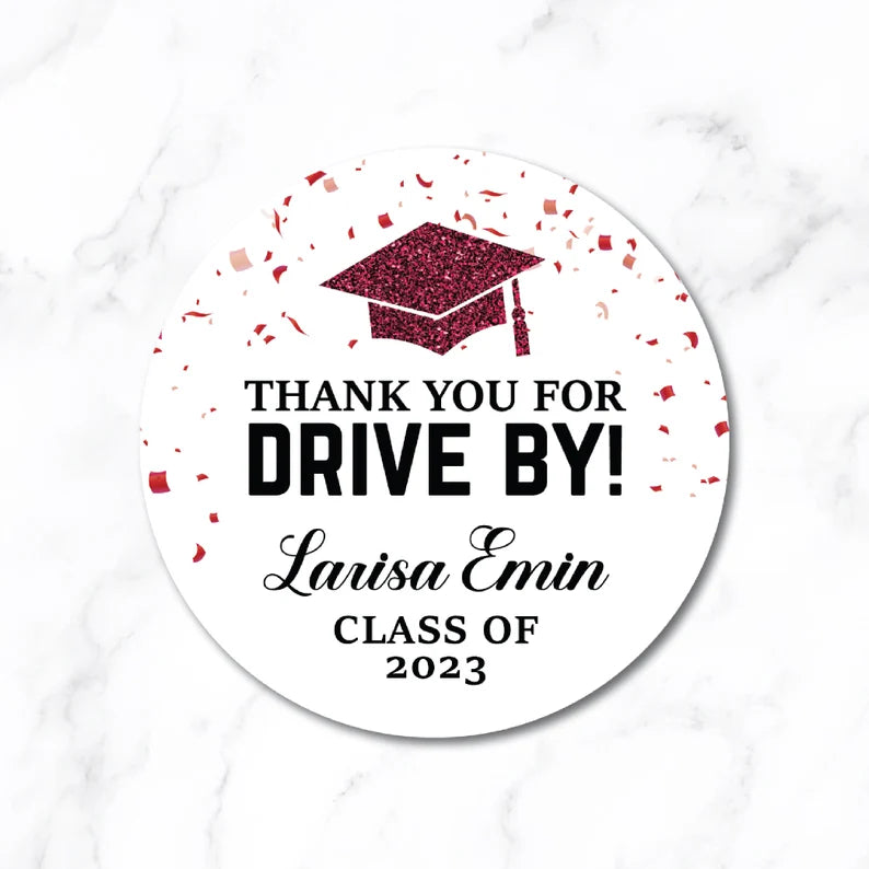 Personalized Graduation 2023 Stickers