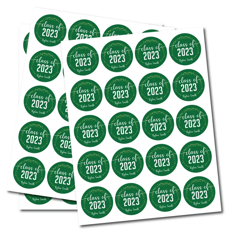 Personalized Graduation 2023 Stickers