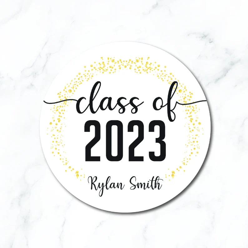 Personalized Graduation 2023 Stickers