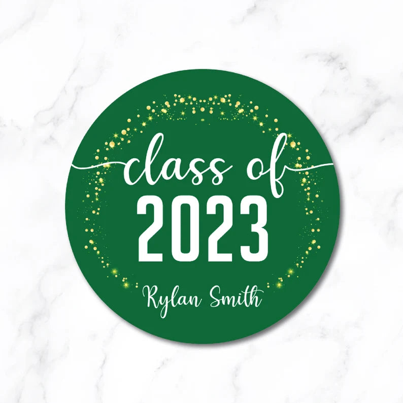 Personalized Graduation 2023 Stickers