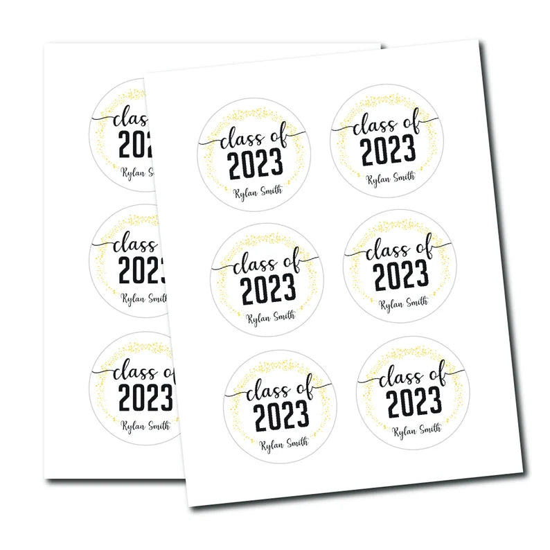 Personalized Graduation 2023 Stickers