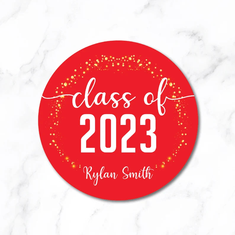 Personalized Graduation 2023 Stickers