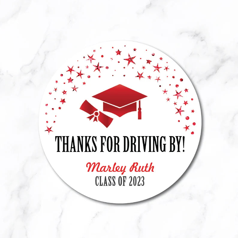 Personalized Graduation 2023 Stickers