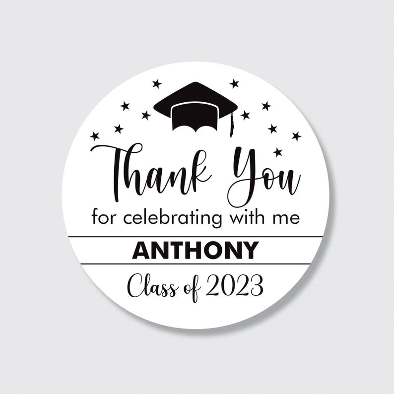 Personalized Graduation 2023 Stickers
