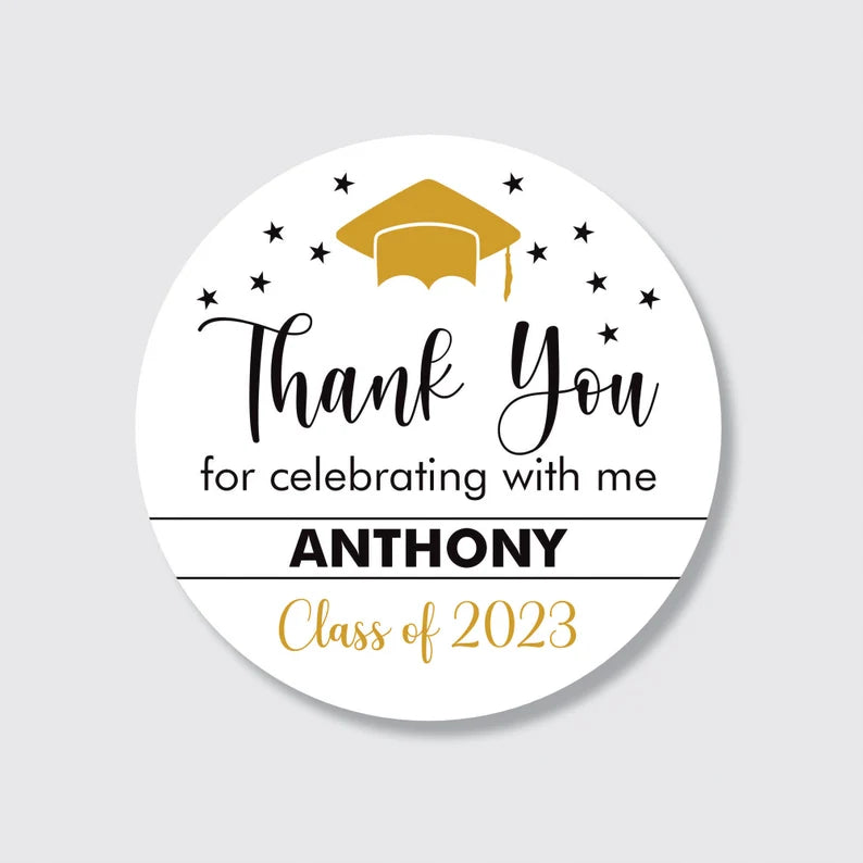 Personalized Graduation 2023 Stickers