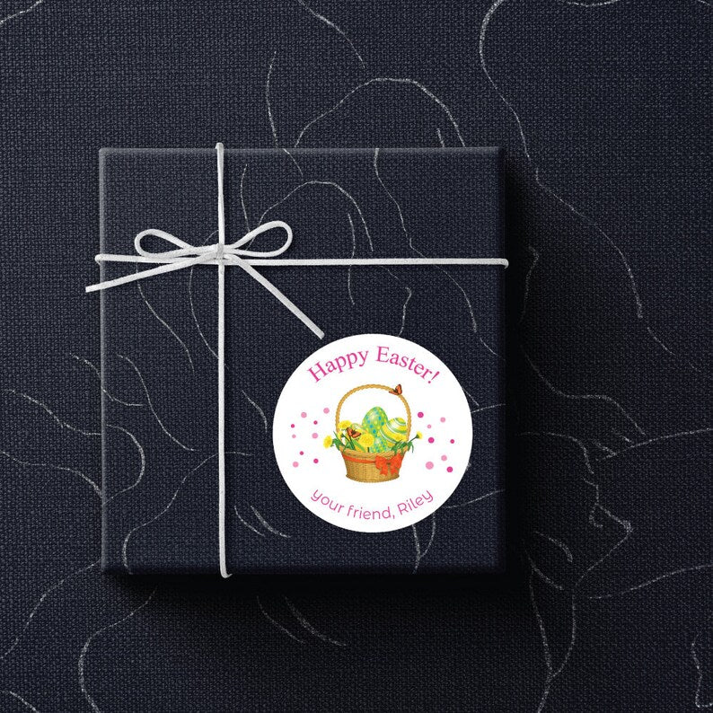 Custom Easter Basket 2023 Stickers