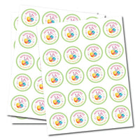 Custom Easter Bunny 2023 Stickers