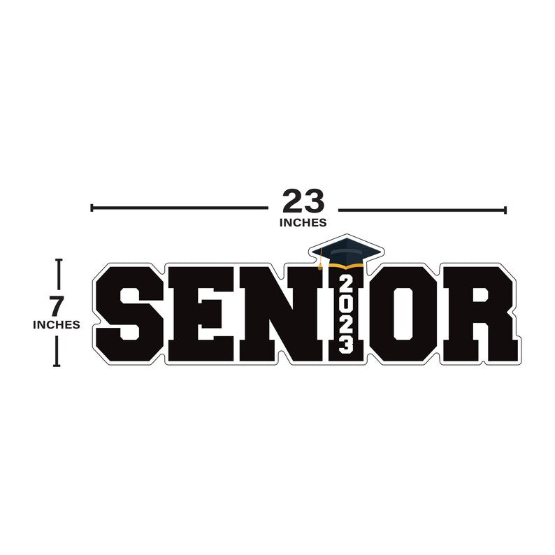 Personalized Senior Graduation 2023 Coroplast Sign
