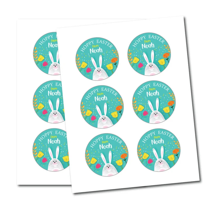 Custom Easter Bunny 2023 Stickers