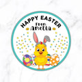 Custom Easter Chick Stickers