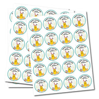 Custom Easter Chick Stickers