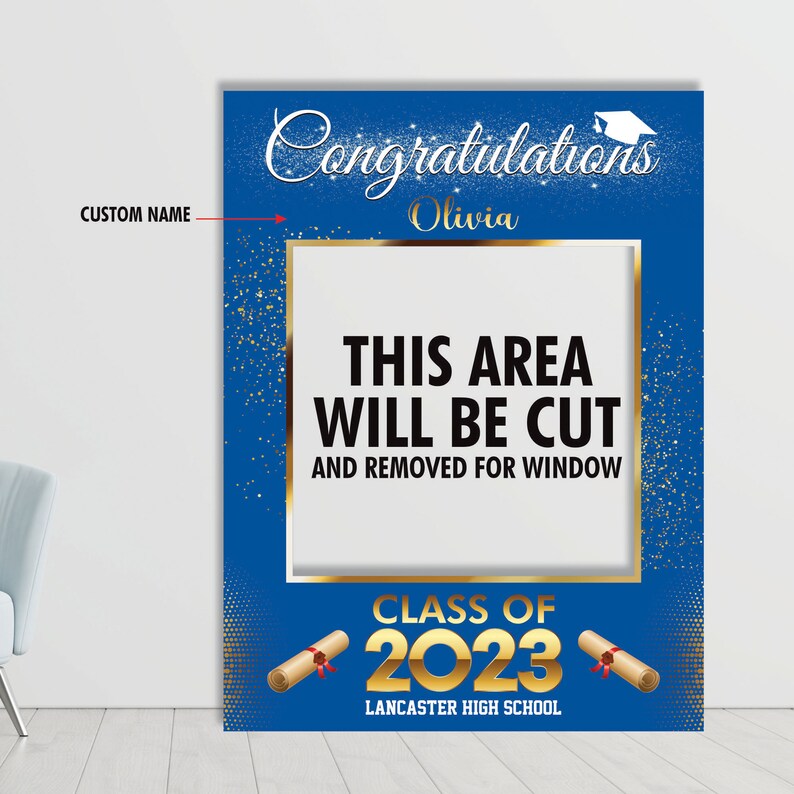Personalized Graduation 2023 Selfie Frame