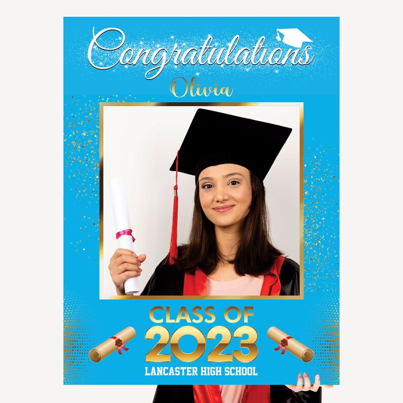 Personalized Graduation 2023 Selfie Frame