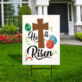 Happy Easter 2024 Yard Sign