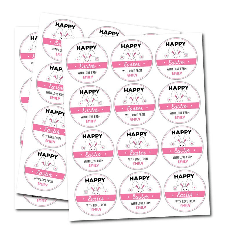 Custom Easter Bunny 2023 Stickers