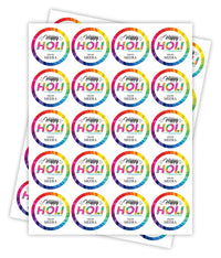 Personalized Happy Holi 2024 Stickers