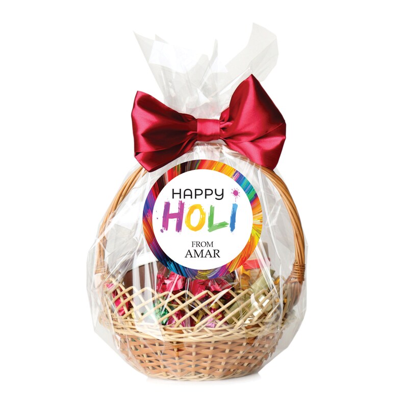 Personalized Happy Holi 2023 Stickers