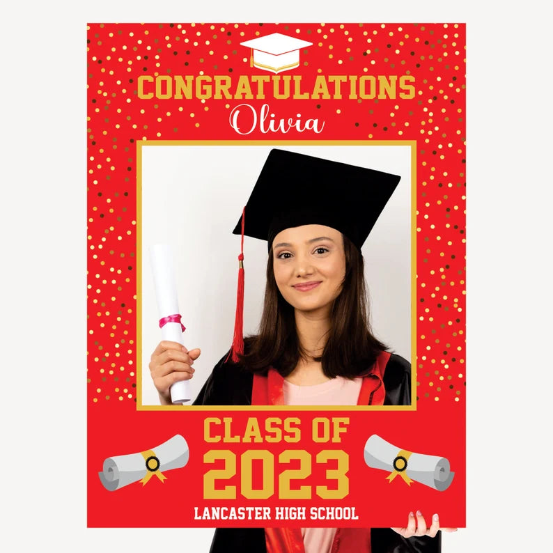 Personalized Graduation 2023 Selfie Frame