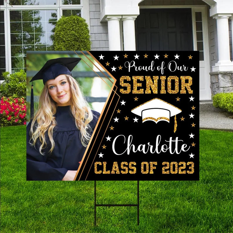 Personalized Graduation 2023 Yard Sign