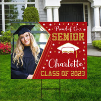Personalized Graduation 2023 Yard Sign