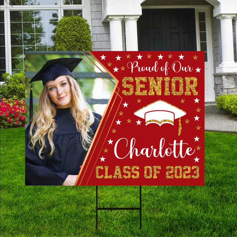 Personalized Graduation 2023 Yard Sign