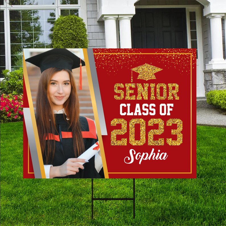 Personalized Graduation 2023 Yard Sign