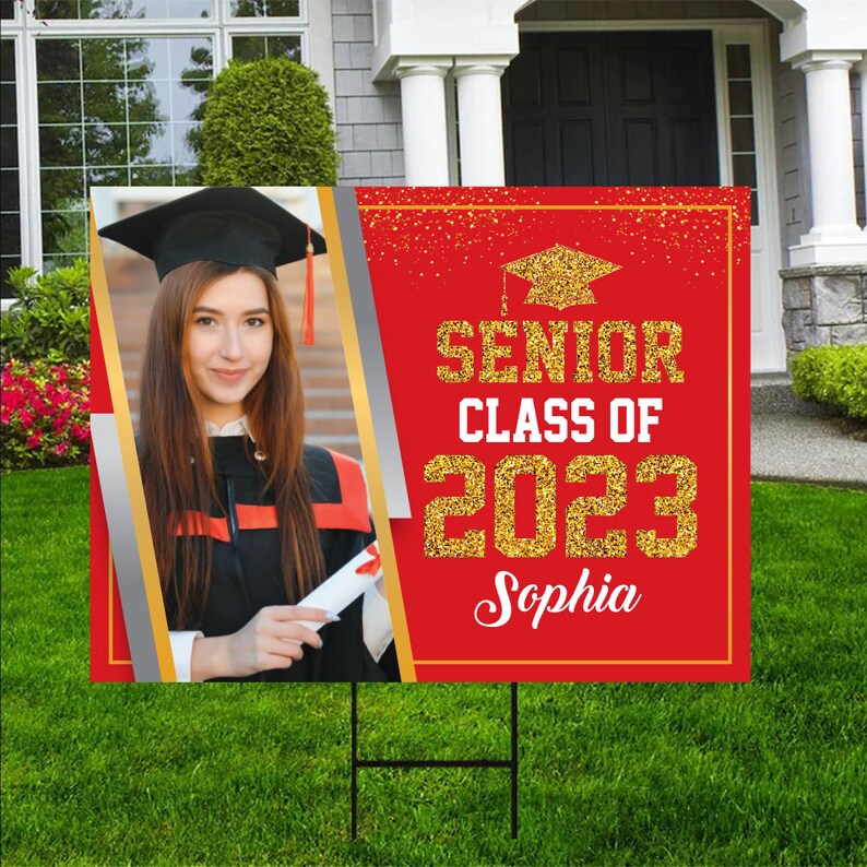 Personalized Graduation 2023 Yard Sign