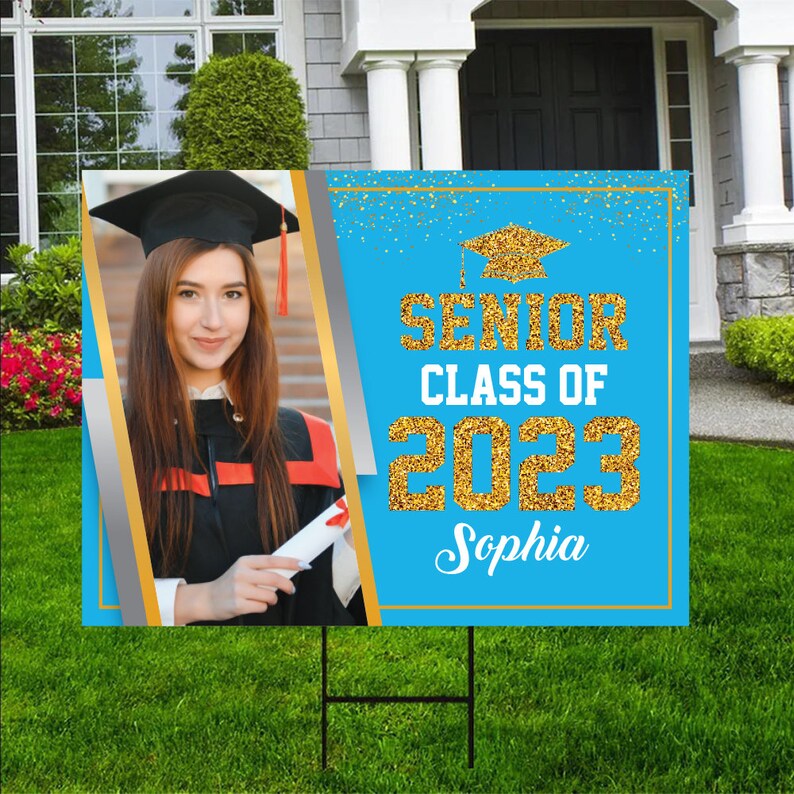 Personalized Graduation 2023 Yard Sign