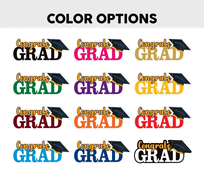 Personalized Congrats Grad 2023 Coroplast Sign