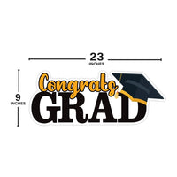 Personalized Congrats Grad 2023 Coroplast Sign