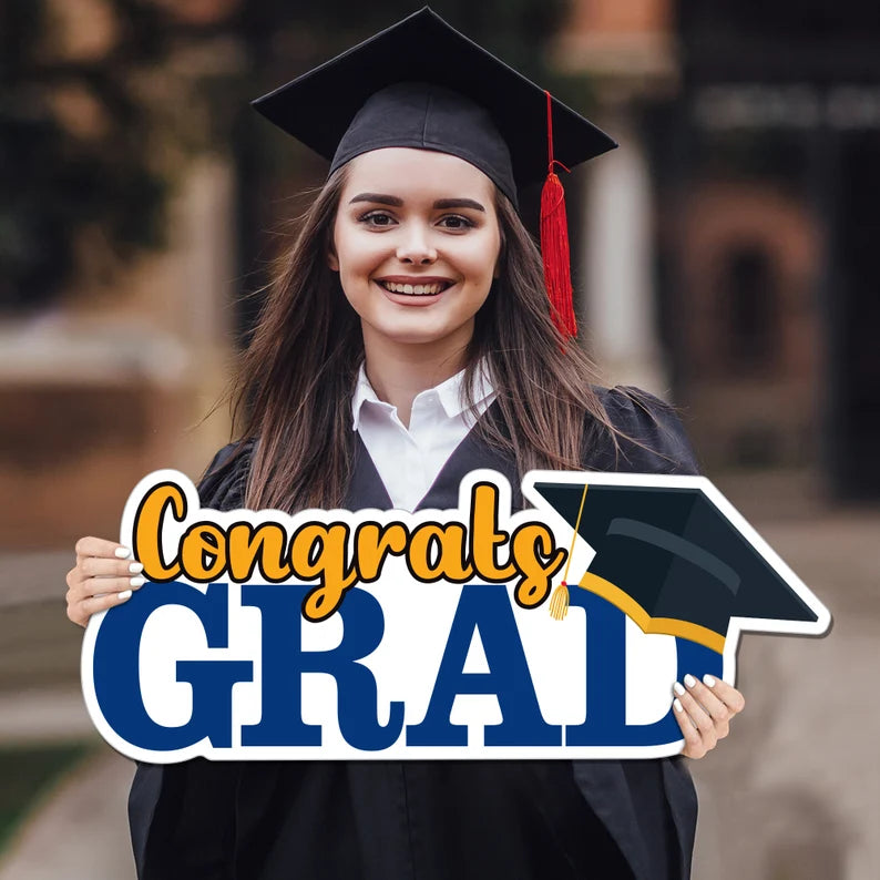 Personalized Congrats Grad 2023 Coroplast Sign
