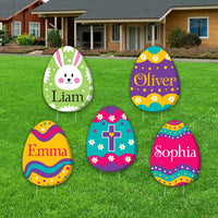 Personalized Easter Egg 2023 Cutouts