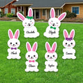 Personalized Easter Bunny Yard Sign Cutout