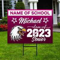 Personalized Graduation 2023 Yard Sign