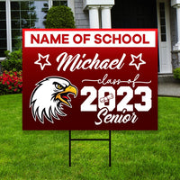 Personalized Graduation 2023 Yard Sign